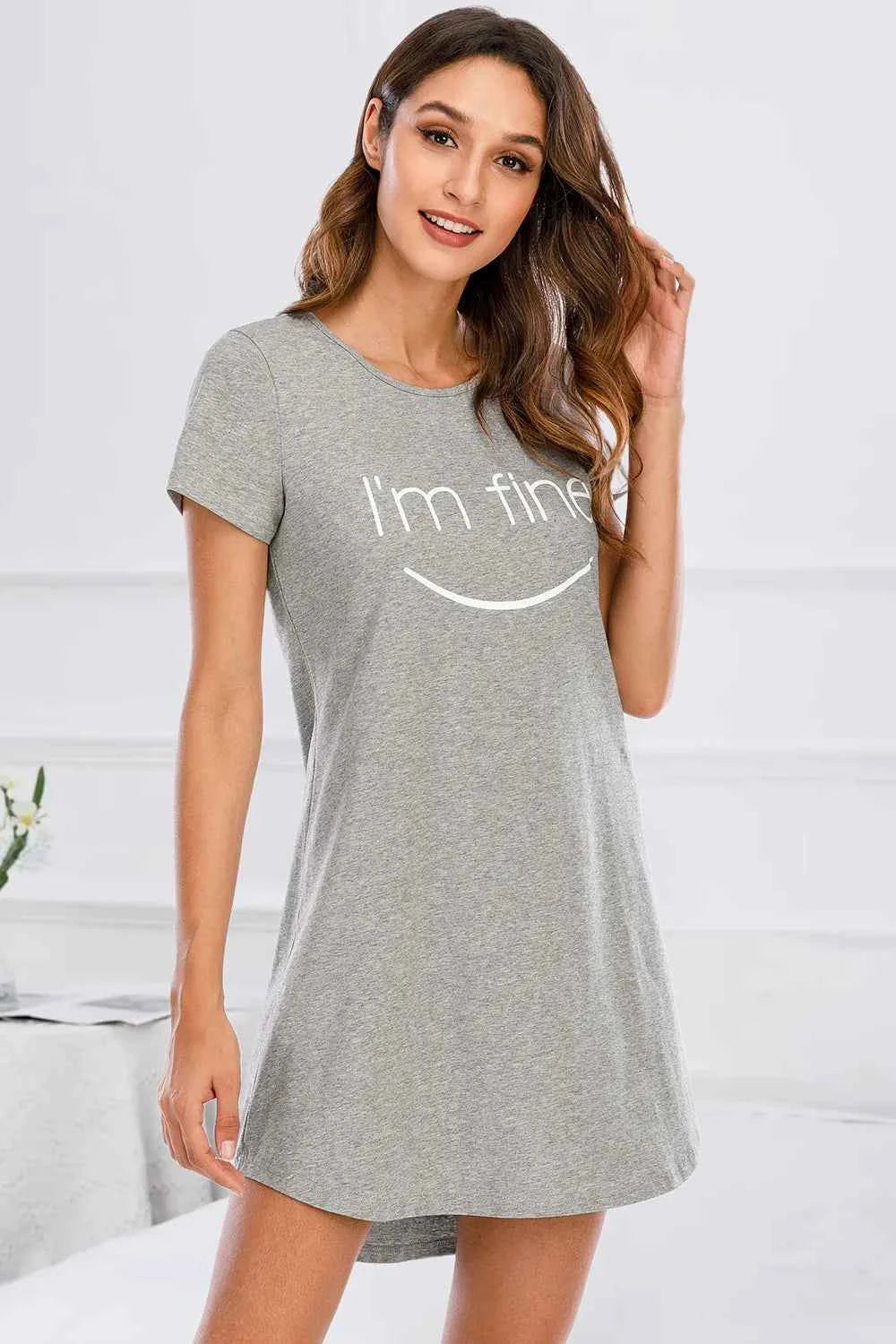 lounge dress Graphic Round Neck Short Sleeve to for those chilly cxz Shoe Size:12 US Stockings Short Red And